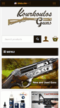 Mobile Screenshot of kourkoulosguns.gr